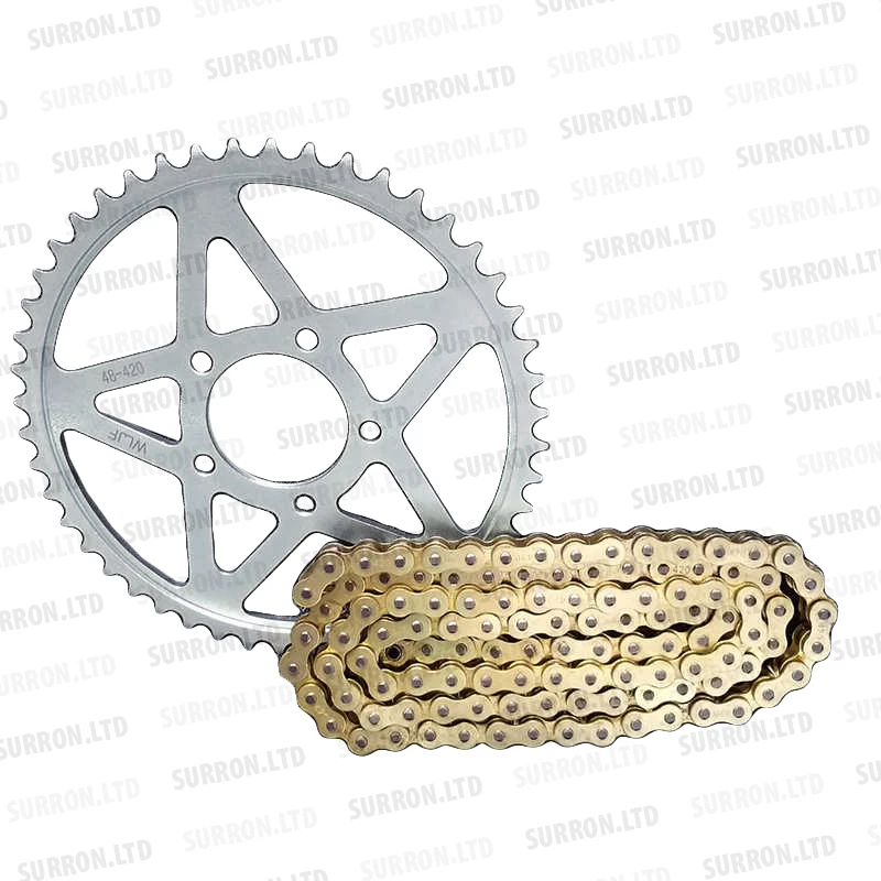 Звезда 48 зубьев с цепью 48T