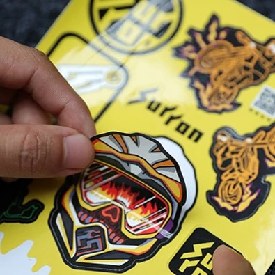 Комплект стикеров Surron, мото-райдер