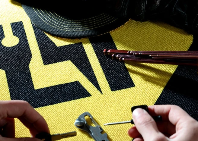 Ковер для дома и гаража Surron, соты