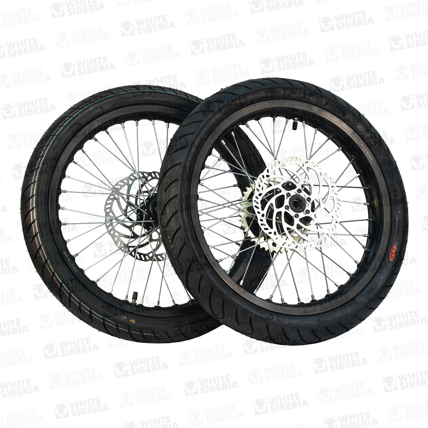 Комплект дорожных колёс 17 (СУПЕРМОТО)