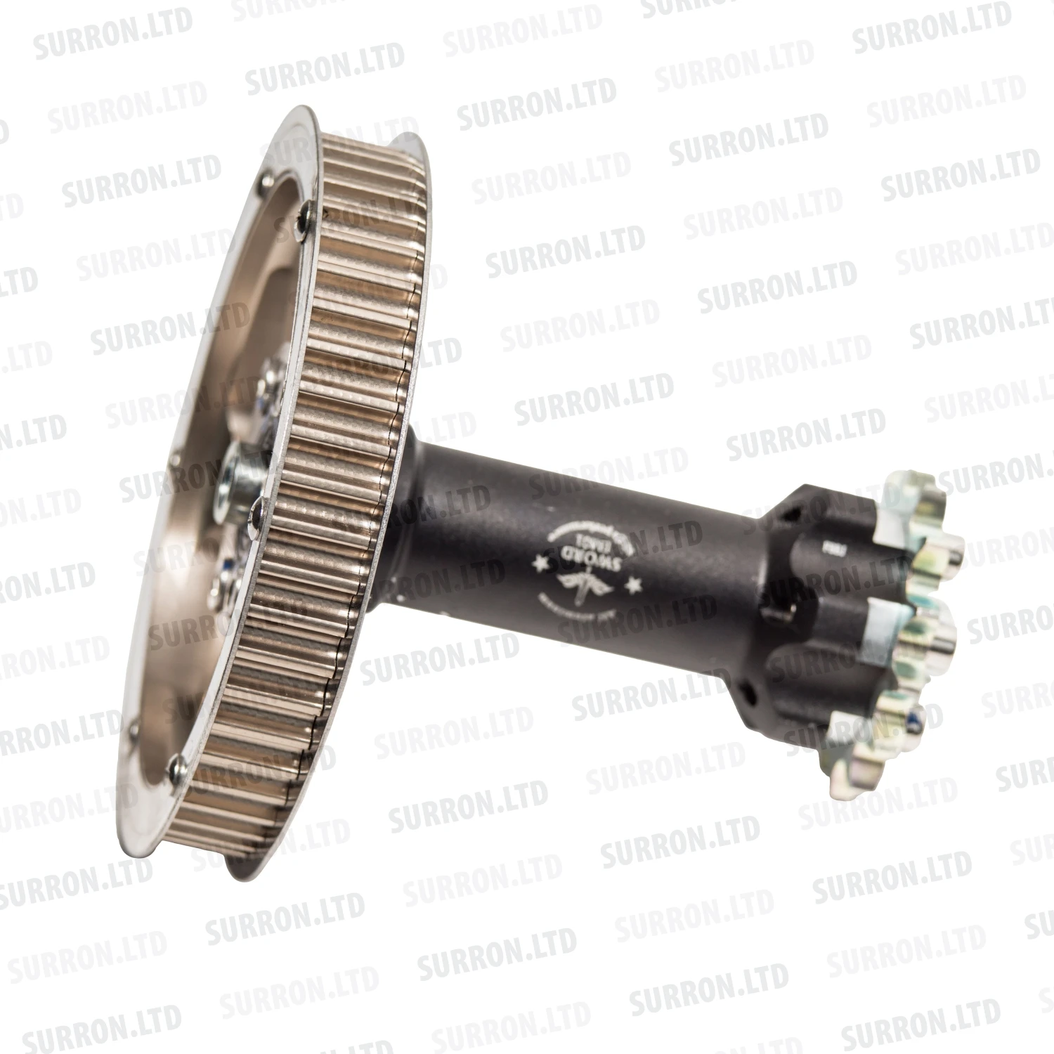 Главная передача привода ремня (центральный вал)