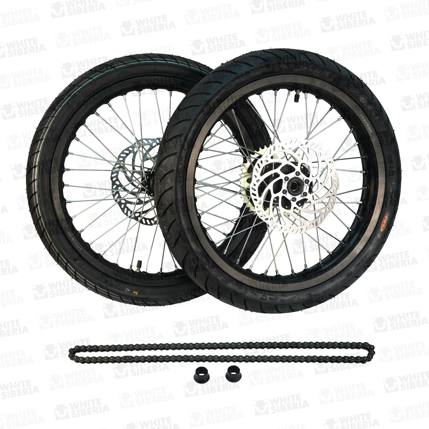 Комплект дорожных колёс 17 (СУПЕРМОТО)