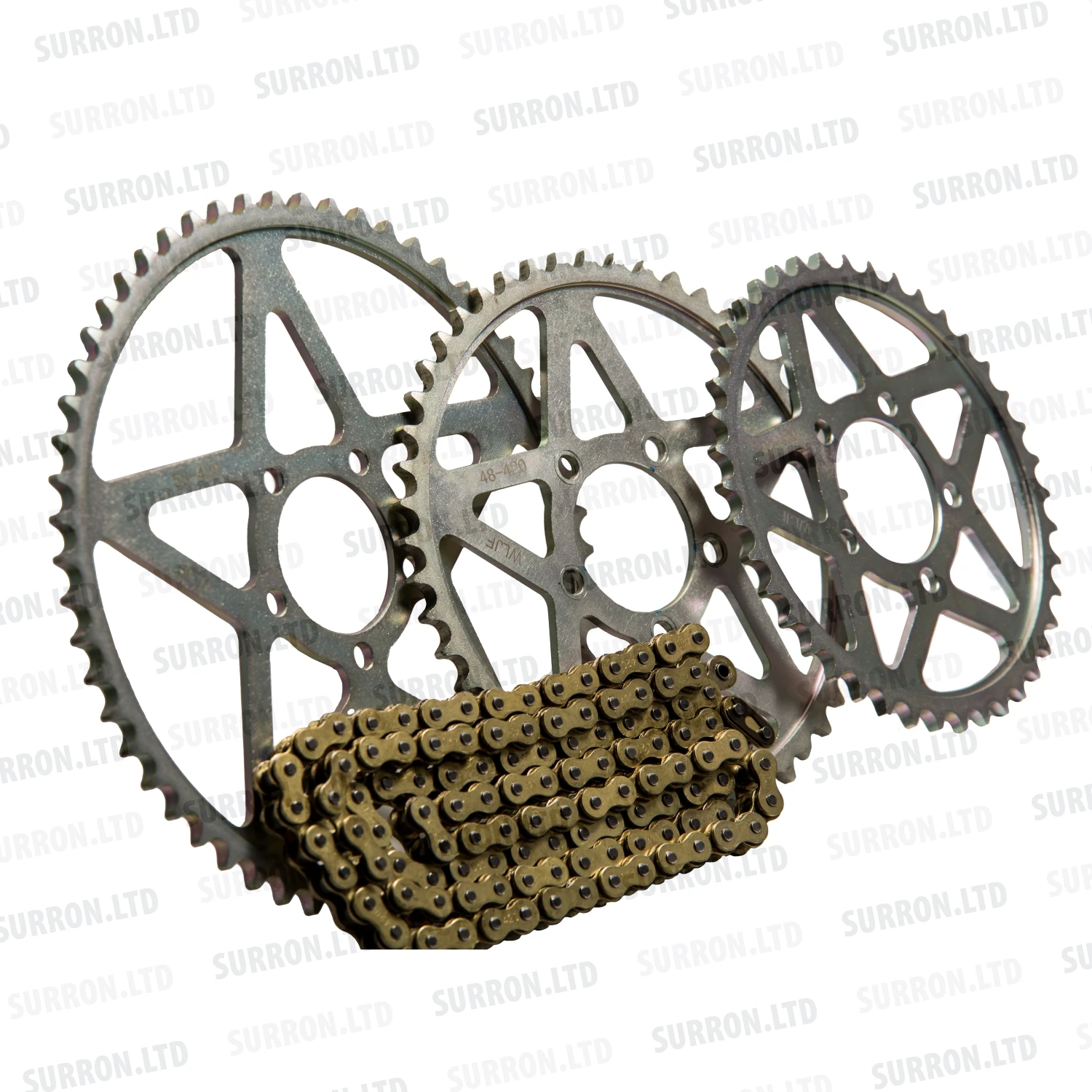 Звезда 42 зуба с цепью 42T