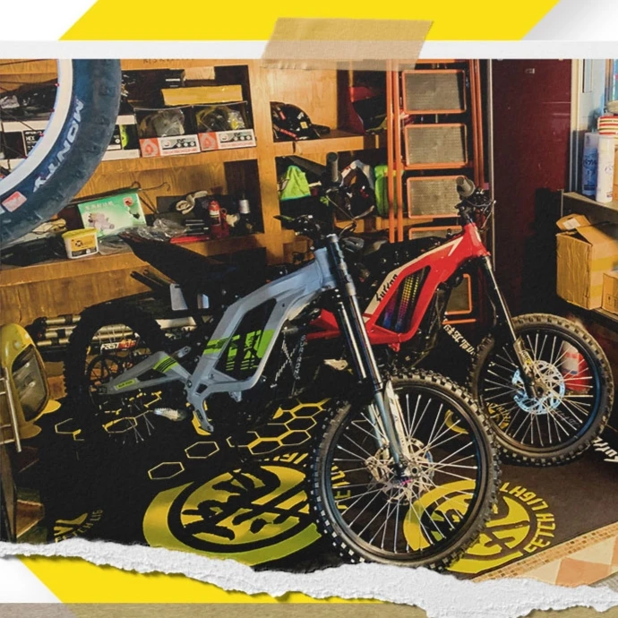 Ковер для дома и гаража Surron, молнии FETCH LIGHT